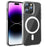 For iPhone 15 Pro Compatible with MagSafe Drop Resistant TPU+PC Case Clear Phone Cover - 1