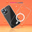 For iPhone 15 Pro Compatible with MagSafe Drop Resistant TPU+PC Case Clear Phone Cover - 2