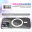 For iPhone 15 Pro Compatible with MagSafe Drop Resistant TPU+PC Case Clear Phone Cover - 3