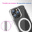 For iPhone 15 Pro Compatible with MagSafe Drop Resistant TPU+PC Case Clear Phone Cover - 7