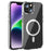For iPhone 15 Clear Phone Cover Compatible with MagSafe Fall Protection TPU+PC Case - 1