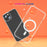 For iPhone 15 Clear Phone Cover Compatible with MagSafe Fall Protection TPU+PC Case - 2