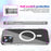 For iPhone 15 Clear Phone Cover Compatible with MagSafe Fall Protection TPU+PC Case - 3