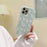 Hard PC Phone Cover for iPhone 12 Pro 6.1 inch Pattern Printing Anti-Drop Glossy Phone Case - Tulip and Rabbit - 4