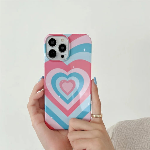 For iPhone 14 Pro Glossy Pattern Printing Phone Case Hard PC Drop-proof Cover - Style A - 2