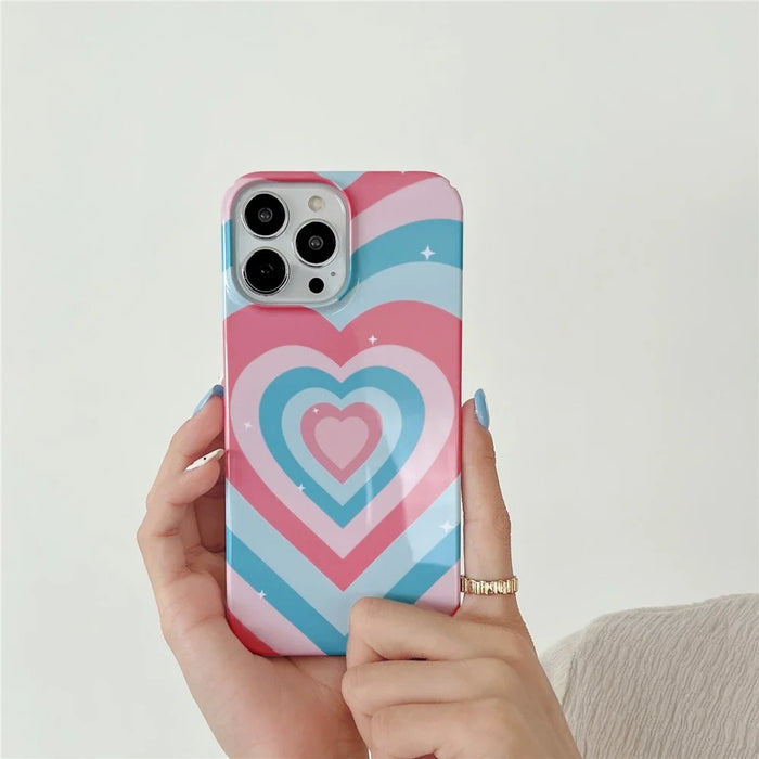 For iPhone 14 Pro Glossy Pattern Printing Phone Case Hard PC Drop-proof Cover - Style A - 2