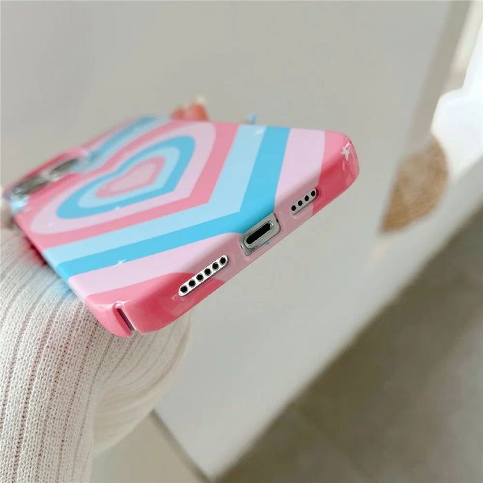 For iPhone 14 Pro Glossy Pattern Printing Phone Case Hard PC Drop-proof Cover - Style A - 7