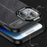 For iPhone 15 Shockproof Back Cover Litchi Texture TPU Phone Case - Black - 4