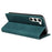 BETOPNICE 003 Phone Cover for Samsung Galaxy S23 RFID Blocking Wallet Leather Stand Shockproof Case - Green - 4