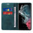 BETOPNICE 003 For Samsung Galaxy S22 Ultra 5G RFID Blocking Bump Proof Phone Wallet Leather Stand Case - Green - 2