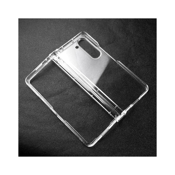 For Samsung Galaxy Z Fold5 5G Hard PC Clear Back Cover Hinge Protection Anti-Scratch Phone Case - 2