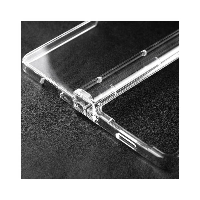 For Samsung Galaxy Z Fold5 5G Hard PC Clear Back Cover Hinge Protection Anti-Scratch Phone Case - 4