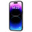 ABEEL For iPhone 15 Plus Cross Texture Phone Case Cowhide Leather Coated TPU + PC Back Cover - Blue - 3