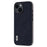 ABEEL For iPhone 15 Anti-Scratch Phone Case Cowhide Leather + PC + TPU Cross Texture Phone Cover - Blue - 2