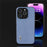 ABEEL For iPhone 14 Pro Max Shockproof PU Leather+PC+TPU Phone Case Glitter Rhinestone Texture Protective Cover - Blue - 6
