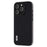 ABEEL For iPhone 14 Pro Max Phone Case Cowhide Leather Coated PC+TPU Luxury Textured Cover - Black - 2