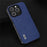 ABEEL For iPhone 14 Pro Max Phone Case Cowhide Leather + PC + TPU Litchi Texture Anti-Drop Cover - Blue - 4