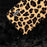 ABEEL For iPhone 14 Pro Shockproof Phone Cover PU Leather Coated TPU + PC Leopard Texture Case - Champagne Gold - 5