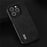 ABEEL For iPhone 14 Pro Protective Shell Litchi Texture Cowhide Leather + PC + TPU Phone Case - Black - 4