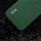 ABEEL For iPhone 14 Pro Luxury Textured Back Case Cowhide Leather Coated PC+TPU Phone Cover - Green - 5