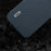 ABEEL For iPhone 14 Plus Protective Phone Case Cowhide Leather Coated PC+TPU Luxury Textured Cover - Blue - 5