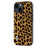 ABEEL For iPhone 13 Leopard Texture Protective Shell PU Leather + TPU + PC Phone Back Cover - Gold - 2