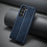LC.IMEEKE For Samsung Galaxy Z Fold5 5G RFID Blocking Phone Case Wallet PU Leather Stand Cover - Blue - 6