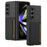 GKK For Samsung Galaxy Z Fold5 5G Hard PC Phone Case Card Holder Ultra-Thin Cover - Black - 1