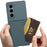 GKK For Samsung Galaxy Z Fold5 5G Hard PC Phone Case Card Holder Ultra-Thin Cover - Black - 5