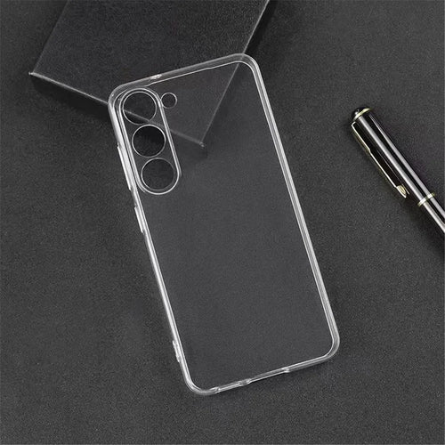 For Samsung Galaxy S23 FE Precise Cutouts Phone Case Ultra-Thin Transparent TPU Cover - 1