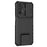 For Samsung Galaxy A23 4G / A23 5G (Global Version) Slide Camera Lid Phone Case PC+TPU Kickstand Cover - Black - 2