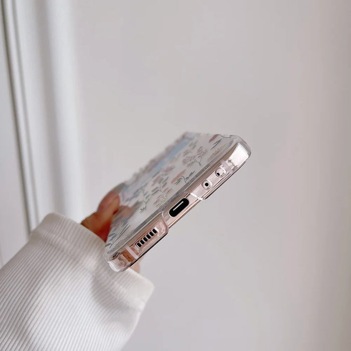 Hard PC Phone Case for Samsung Galaxy Z Flip5 5G Pattern Printing Protective Phone Cover - Z01 - 6