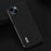 ABEEL For iPhone 15 Plus Mobile Phone Case Textured Genuine Cow Leather Coated PC+TPU Back Cover - Black - 2