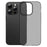 For iPhone 14 Pro Matte Finished Phone Cover Ultra-thin Hard PP Phone Case Anti-Scratch Shell - Transparent Black - 1