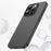 For iPhone 14 Pro Max Anti-Scratch Shell Matte Finished Phone Cover Ultra-thin Hard PP Phone Case - Transparent Black - 4