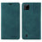 BETOPNICE 003 For Realme C20 / C11 (2021) / C20A RFID Blocking Leather Flip Cover Phone Protector Case (No Fingerprint Hole) - Green - 1