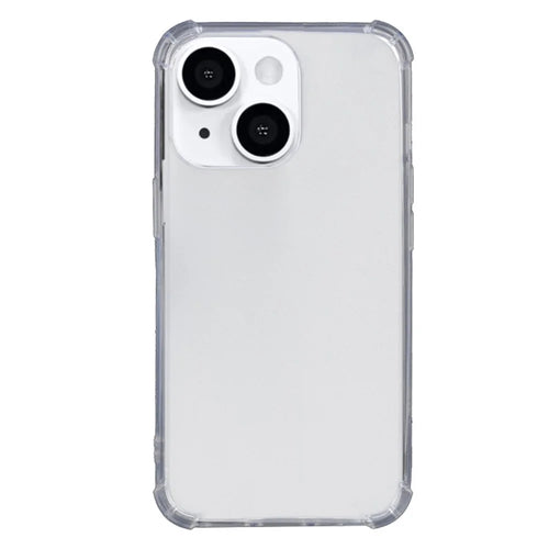 TPU Protective Case for iPhone 15 Transparent Four Corners Drop Resistant Phone Cover - 1
