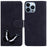 For iPhone 15 Pro Max Anti-scratch Flip Stand Wallet Case PU Leather Butterfly Printing Phone Cover - Black - 1