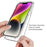 For iPhone 15 Plus Gradient Color Phone Case PC+TPU Shockproof Case with PET Screen Protector - Transparent - 2