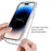 For iPhone 15 Protective Case Clear Anti-drop TPU+PC Phone Cover - Transparent - 2