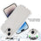 For iPhone 15 Protective Case Clear Anti-drop TPU+PC Phone Cover - Transparent - 5