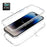 For iPhone 15 Pro Clear Back Case Anti-scratch TPU+PC Phone Cover - Transparent - 3