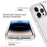 For iPhone 15 Pro Clear Back Case Anti-scratch TPU+PC Phone Cover - Transparent - 5