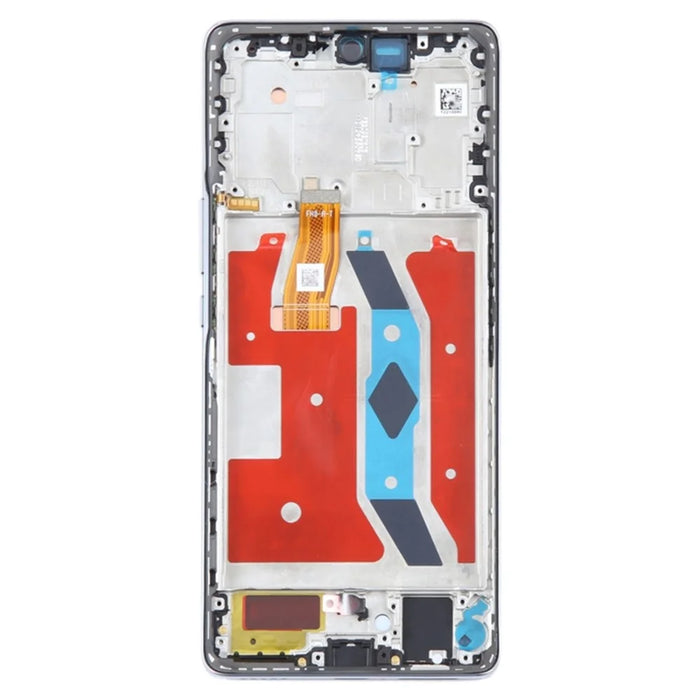 For Honor X40 5G OEM Grade S AMOLED Screen and Digitizer Assembly + Frame Part (without Logo) - Blue - 3