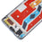 For Honor X40 5G OEM Grade S AMOLED Screen and Digitizer Assembly + Frame Part (without Logo) - Blue - 4