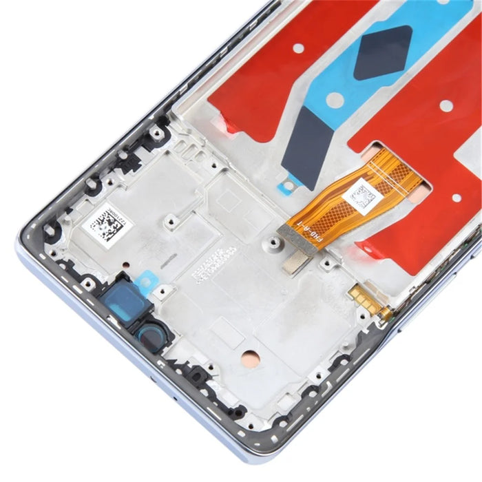 For Honor X40 5G OEM Grade S AMOLED Screen and Digitizer Assembly + Frame Part (without Logo) - Blue - 5