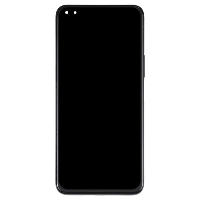 For Honor X20 / Honor 50 Lite OEM Grade S LCD Screen and Digitizer Assembly + Frame Replacement Part (without Logo) - Black - 2