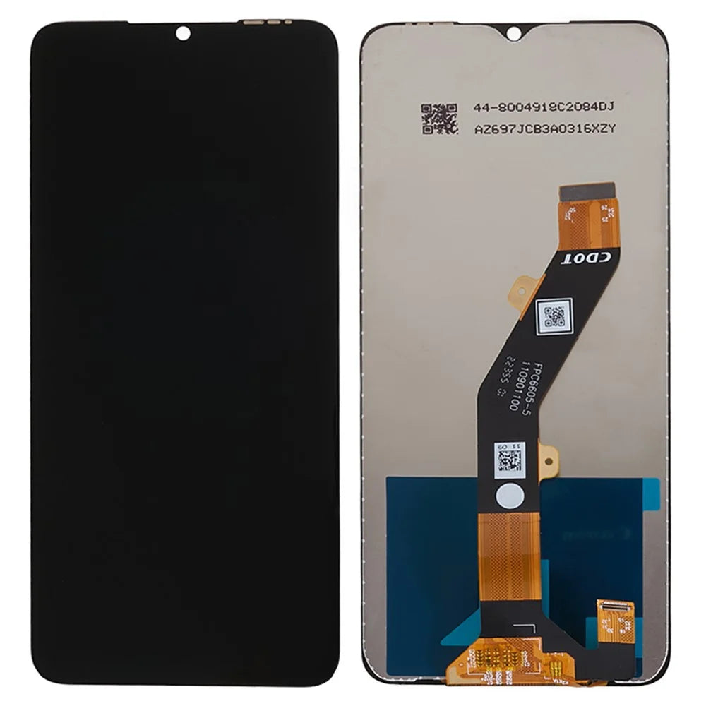 For itel P40 P662L 6.6" Grade C LCD Screen and Digitizer Assembly Repair Part (without Logo) - 1