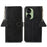 For Asus Zenfone 10 5G / 9 5G Genuine Cow Leather Cover RFID Blocking Wallet Stand Phone Case - Black - 1