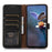 For Asus Zenfone 10 5G / 9 5G Genuine Cow Leather Cover RFID Blocking Wallet Stand Phone Case - Black - 2